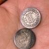 Antique Seated Liberty Half Dimes, 1847 & 1842 - 4