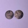 Antique Three Cent Silver Coins - 3
