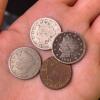Liberty Head V Nickels: 1889, 1901, 1910 - 2