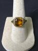 14K Yellow Gold Ring with Citrine Gemstone