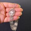 Mexican Coin Cutout Bracelet with 1889 Republica Mexicana Pesos - 2