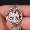 Mexican Coin Cutout Bracelet with 1889 Republica Mexicana Pesos - 6