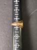 Engraved Gold Presentation Ring with Inscription Dated 1917 - 5
