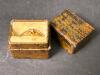 Tiny 14K Gold Flower Motif Ring with Box