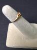 Tiny 14K Gold Flower Motif Ring with Box - 3