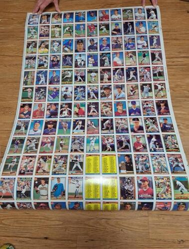 40th Anniversary Topps 6 Sheet Set Plus 3 Additional Sheets