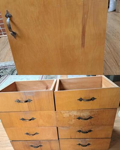 Wooden Drawers and Cabinet Door