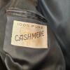 Black Cashmere Overcoat in Classic Style - 4