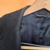 Black Cashmere Overcoat in Classic Style - 6