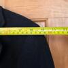 Black Cashmere Overcoat in Classic Style - 7