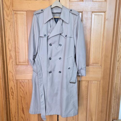 Christian Dior Monsieur Wool Trench Coat 42R