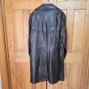 Robert Lewis Leather Coat with Plaid Lining Size42 - 2