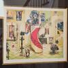 Astahov Masters Stairway to the Art Serigraph in Ornate Frame 34"x31" - 9