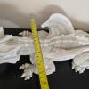 White Fantasy Dragon Sculpture - 6