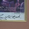 Framed Signed Nashua Symphony Orchestra 80th Anniversary Poster 12"x16" - 2