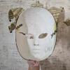 Venetian Jester Mask With Musical Score Motif - 2