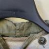 Military-Style Olive Green Fishtail Parka with Liner - 7