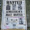 Wanted America's Most Wanted Male Dance Revue Poster 35"x26"