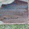 Floral Still Life Oil Painting Signed Maud Dobler 28"x26" - 2