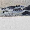 Framed Watercolor Coastal Landscape by D. Johnson 20.5"x17 - 2