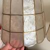 Pair of Table Lamps with Capiz Shell Shades - 8