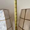 Pair of Table Lamps with Capiz Shell Shades - 9