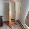 Freestanding Wooden Cheval Mirror