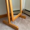 Freestanding Wooden Cheval Mirror - 4