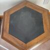 Hexagonal Cabinet with Ornate Carved Doors - 3