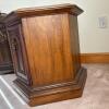 Hexagonal Cabinet with Ornate Carved Doors - 6