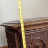 Hexagonal Cabinet with Ornate Carved Doors - 7