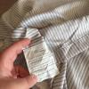 Striped Bedding & Beautyrest Queen Mattress - 5