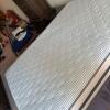 Striped Bedding & Beautyrest Queen Mattress - 10
