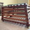 Lobster Trap-Style Coffee Table with Glass Top - 5