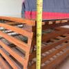 Lobster Trap-Style Coffee Table with Glass Top - 10