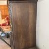Ornate Carved Wood Armoire - 7