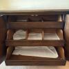 Ornate Dresser in Dark Wood Finish - 7