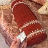 Decorative Embroidered Bedding Set with Pillows - 4