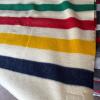 Hudson's Bay Wool Multicolor Striped Blanket - 3