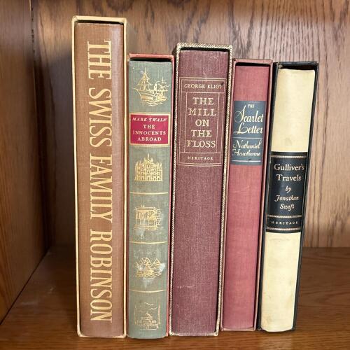Heritage Press Classic Literature Books