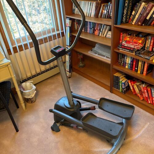Hot Cross Buns Elliptical Exercise Machine