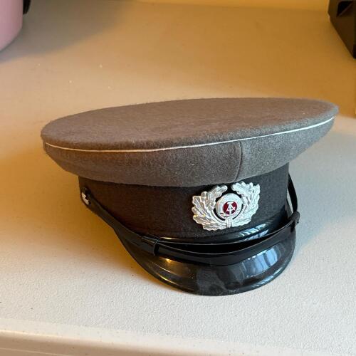 East German NVA Visor Cap with Cockade Insignia