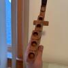 MCM Wooden Bird-Form Candelabra - 2