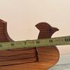 MCM Wooden Bird-Form Candelabra - 4