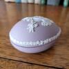 Wedgwood Jasperware Style Trinket Box with Cherub Relief - 2
