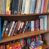 Bookcases with Art Coffee Table Books, Assorted Fiction, Nonfiction - 9