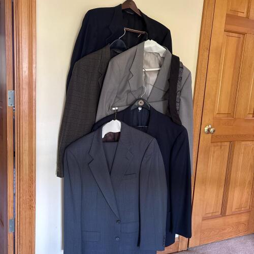 Men's Designer Blazers & Suits: Givenchy, Saks, Burberry, & More