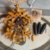Reuge Carved Black Forest Style Cuckoo Clock