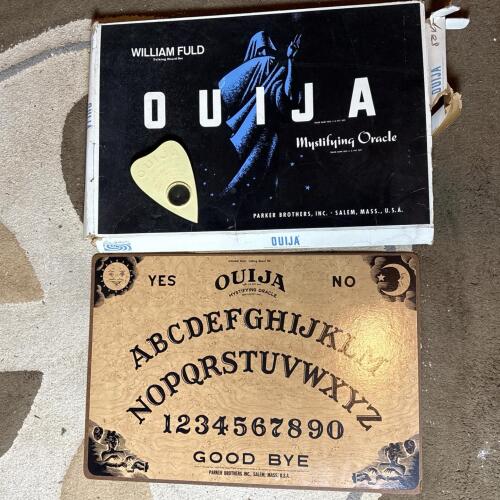Vintage Ouija Board Mystifying Oracle Set