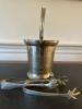 Metal Ice Bucket with Bird Claw Tongs - 2